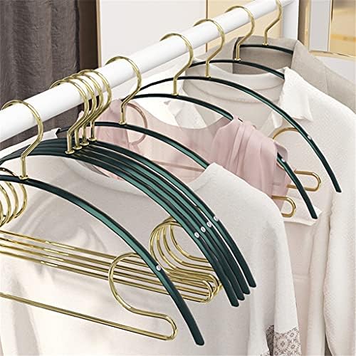N/A Облека за закачалка Алуминиумска легура гардероба простор за заштеда на облека за заштеда на облека што не се лизга, закачалка џемпер џемпер