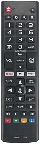 AKB75375604 Replace Remote Control Compatible with LG TV 32LK540BPUA 32LK610BBUA 32LK610BPUA 43LK5400PUA 43LK5700BUA 43LK5700PUA 43LK5750PUA