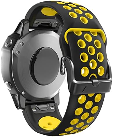 Murve Sport Silicone Watchband за Garmin Fenix ​​7x 7 6x 6 Pro 5x 5x 5plus S60 935 Брзо издание 22 26мм лента за зглоб
