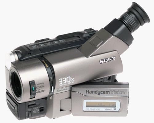 Sony CCDTRV43 18x Оптички зум 330x Дигитален зум hi8 камера