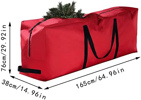 48 ин/69ин картонска новогодишна елка, чанта за новогодишна елка за чување новогодишна елка пластична кеса за чување стојат водоотпорни