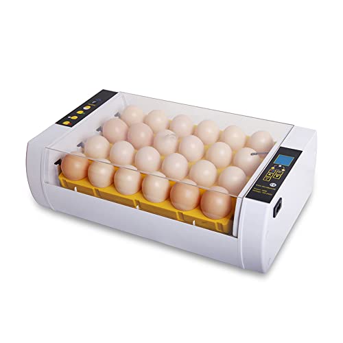 Егзизмо 24 Јајца Инкубатори За Ведење Јајца Со Автоматско Вртење Јајца И Контрола На Влажноста Температура, Машина За Ведење Јајца