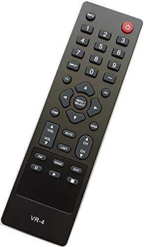 VR4 Remote Control Replacement for VIZIO TV VO320E VA320E VA320M M420VT M470VT VL370M E320VA E321VA E370VA E371VA E420VA E421VA E470VA