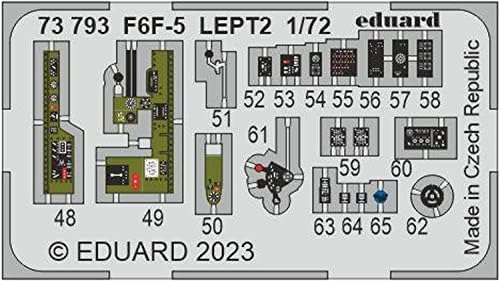 Eduard EDU73793 1/72 GRUMMAN F6F-5 HELLCAT ETCHED PARTS PASTORING PLASTOR