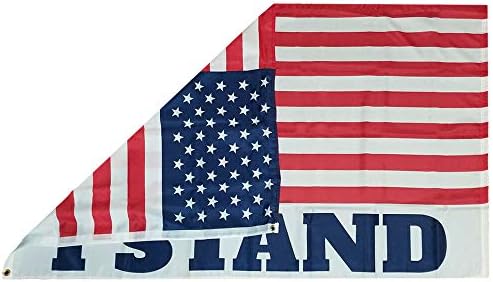 Мајами Трговија на Големо 3х5 Стојам сад 50 Ѕвезда Американски 100д Ткаени Поли Најлон 3' х5 ' Знаме Банер