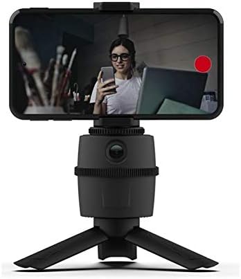 Застанете и монтирање за Asus Zenfone Max - PivotTrack Selfie Stand, Pivot Stand за следење на лицето за Asus Zenfone Max - Jet Black