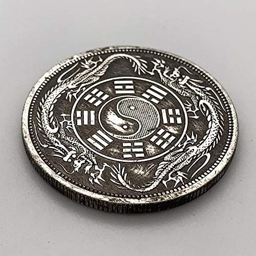 Мкиопнм Исклучителна Колекција На Комеморативни Монети Тонгбао Јилианг Антички Месинг Стар Сребрен Медал Колекција Ссангјонг Јин Јанг