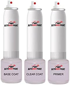 ABP допрете Basecoat Plus Clearcoat Plus Primer Spray Baint Комплет компатибилен со Black GLS класа Mercedes-Benz