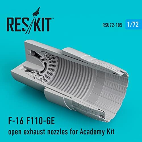 Reskit RSU72-0185 1/72 F-16 F110-GE Отворени издувни километри за комплет за академија