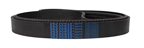D&D PowerDrive 6/3VX1060 Banded Cogged V Belt, гума, 1 лента