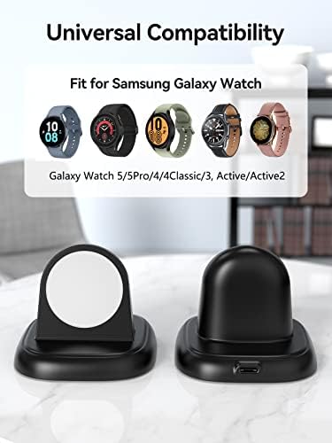 LVFAN За Полнач За Часовници Samsung Galaxy, Магнетно Пристаниште За Полнач За Паметни Часовници Со Брзо Полнење, Станица За Полнење