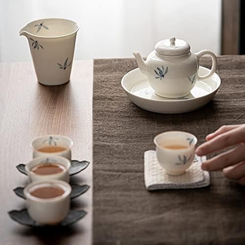 Чајник рачно насликана пеперутка орхидеја керамичка чајник мал единечен производител на чај чај тенџере кинески кунг фу пуер