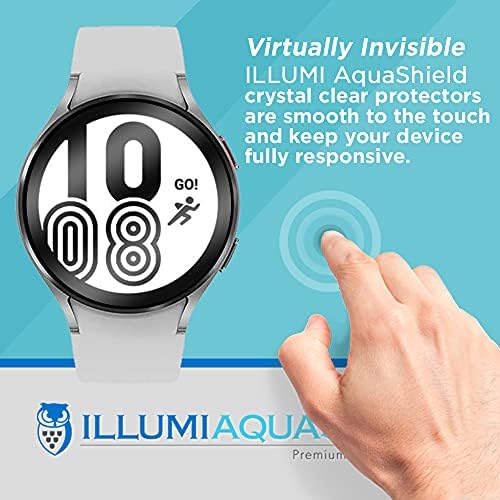 Заштитник на екранот Илуми Аквашилд компатибилен со Samsung Galaxy Watch 4/ Watch 5 No-Bubbul High Definition Clear Flexible TPU филм