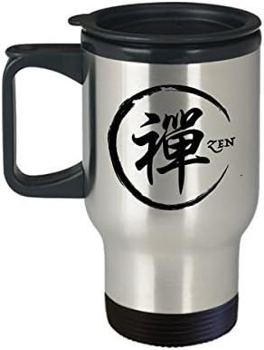 Зен Култура Патување Кригла, Јапонски Кинески Карактер Керамички Кафе Чаша
