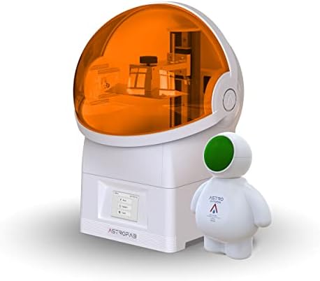 Астрофаб Алдебаран портокалова MSLA смола 3Д печатач со чиста смола за миење на зелена вода