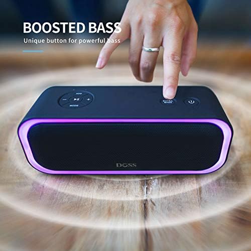Doss Soundbox Pro Bluetooth звучникот пакет сина звук XL Bluetooth домашен звучник