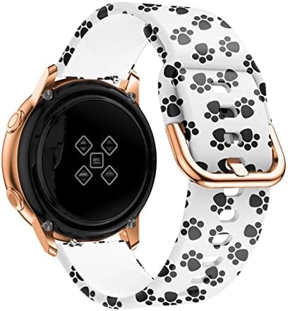 Sdutio 18mm сликарство силиконски часовник за Garmin Vivoactive 4s Vivomove 3S Smart Watch For Garmin Venu 2s/Active S нараквица за рачен