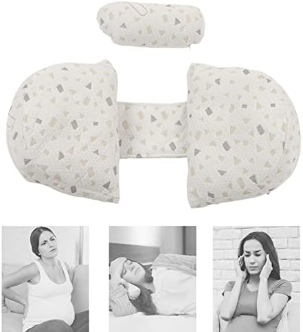 Перница за клин за породилно, поддршка за помош на половината за спиење во форма на памук перници за бременост за дома за мајка што очекуваше