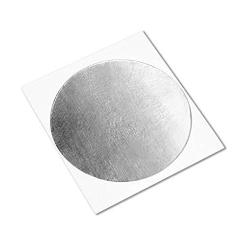 3М 427 Круг-5.000 -100 Сјајна сребрена алуминиум/акрилна леплива лента лагрирана лента за алуминиумска фолија-65-300 степени F Температура
