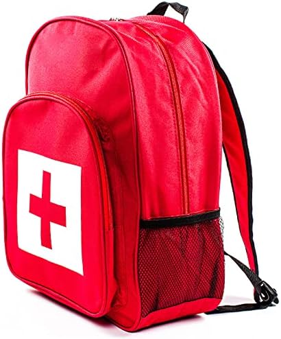 XJZHANG Водоотпорна прва помош ранец торба на отворено спортско кампување дома медицински итен комплет за итни случаи, кампување