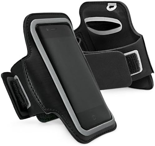 Case Boxwave Case for Palm - Sports Armband, прилагодлива амбалажа за тренинг и трчање за дланка - etет Блек