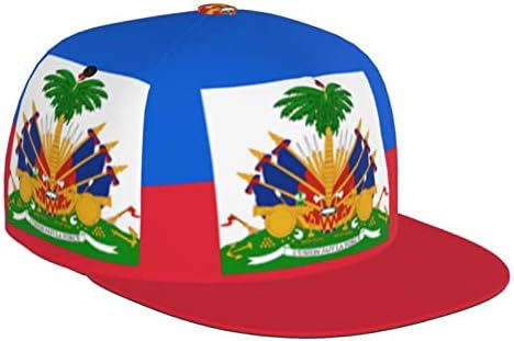 Lvgooki симпатична хаити знаме бејзбол слатка капа Хаити Хаити знаме бејзбол капа капа за жени мажи