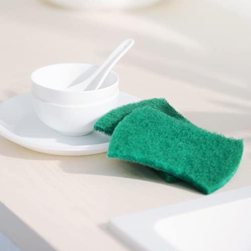 Doitool loofah сунѓер микрофибер крпи за коса 6 парчиња чистач подлога чиста чистач за чистење на еднократно чистење за чистење за