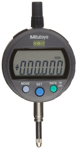 Mitutoyo 543-390 Absolute LCD DigiMatic Indicator ID-C, стандарден тип, M2.5x0.45 Thread, 8mm Stem Dia., Lug Back, 0-12.7mm опсег,