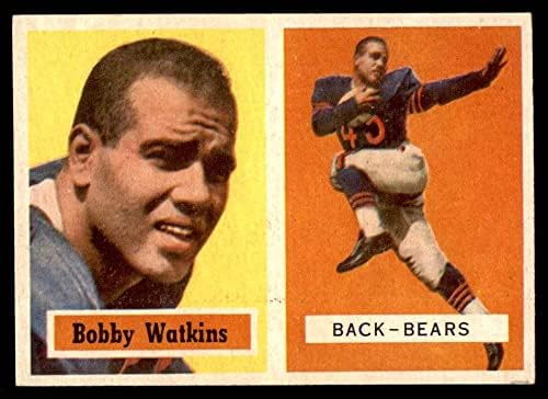 1957 Топпс # 7 Боби Воткинс Чикаго мечки екс -мечки југозападно