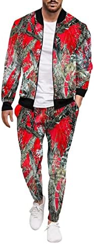 Менс зимска обична улица ткаени јакна јакна панталони џунгла на отворено две парчиња џудо пакет
