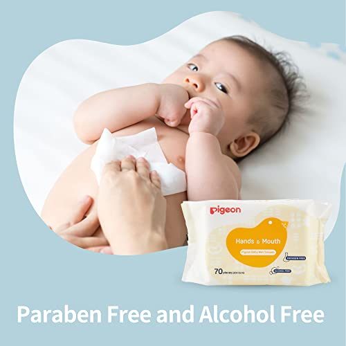 Бебешки Марамчиња Со Тремела Полисахарид За Чистење На Рацете И Устата На Бебето, Без Парабен/ Алкохол, 70 Парчиња