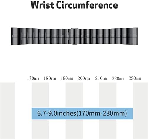 ИЛАЗИ 26мм Бенд За Брзо Ослободување Метал Лесно Вклопување Ленти За Часовници Од Нерѓосувачки Челик Ремен За Зглоб За Гармин Феникс 7Х 5Х/Феникс
