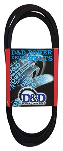 D&D PowerDrive SPA757 V појас, 13 mm x 757 mm LP, Spa Remat Isception, должина од 757 mm, гума