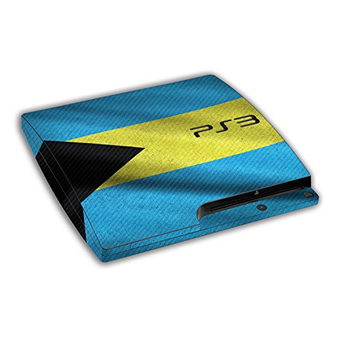 Sony Playstation 3 Тенок Дизајн Кожата знаме На Бахамите Налепница Налепница За Playstation 3 Тенок