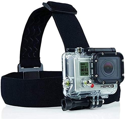 Navitech 8 во 1 Акционен додаток за комбо комплети со сива кутија - компатибилен со Apexcam M90 Pro EIS Action Action Camera