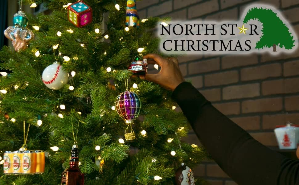 Северна Ѕвезда Божиќ | Кригла Пиво Стакло Украс | Пијалоци Колекција