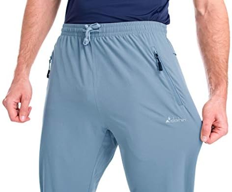 Атлетски панталони за масти на крпа, атлетски панталони со еластично-половини панталони за патување со спортски вежби, брзо сушење, истегнување