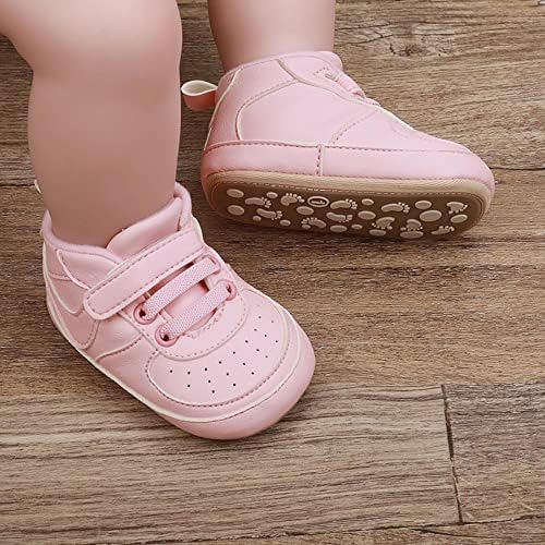 Clowora Unsex Baby Shoes Момчиња девојчиња девојчиња патики за новороденчиња кои не се лизгаат меки гумени мами за дете, први чевли