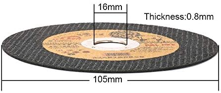 Wenfo 5pcs метал сечење диск метал ултра тенок тркало за сечење на диск за мелење, тркала за отсекување на мелница за агол за сечење