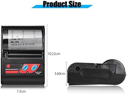 KXDFDC Телефонски печатач за термички печатач USB порта 2 инчи 58мм печатач