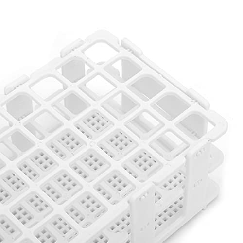 Лабораториски Материјали 5сет Пластични Тест Цевка Решетката 60 Дупка Собранието Одвојува Примерок Решетката За Шишиња За Лабораторија