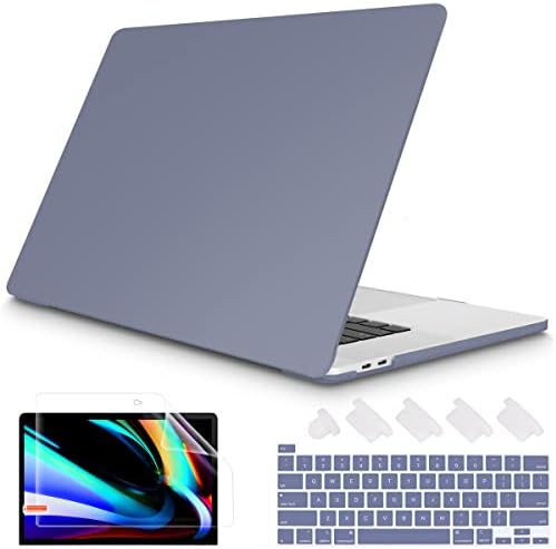 Mektron за MacBook Pro 13 Inch 2021 2020 Case A2338 M1 A2289 A2251, мазна замрзната тврда обвивка за меки за MacBook Pro 13-инчен