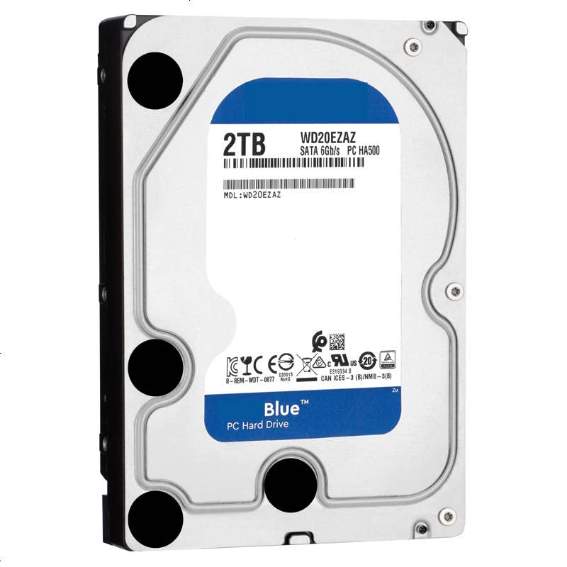 HDD за Blue 2TB 3,5 SATA 6 GB/S 256MB 5400RPM за внатрешен тврд диск за хард диск за десктоп за WD20ezaz