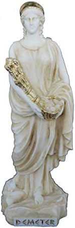 Артефакти на талос Демтер скулптура Античка грчка божица на земјоделството активна статуа на возраст