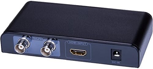 Aemyo Rofessional SDI ДО 1080P HDMI Конвертор Со Функција На Скалер конвертира SD-SDI, 3G-SDI или HD-SDI во HDMI Pro Sdi во