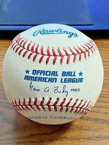 Пол Блер потпиша автограмиран бејзбол ОАЛ! Ориолес, Јанки, Црвените! ЈСА! - Автограмирани бејзбол