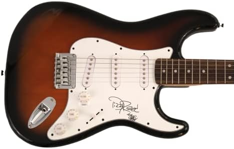 Dizzy Reed потпишана автограм целосна големина Fender Stratocaster Electric Guitar W/ James Spence JSA Автентикација - Guns