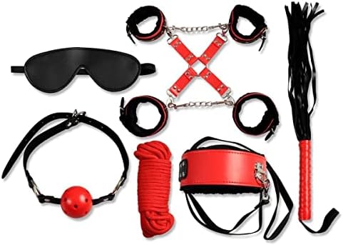 SecretPlay BDSM Set 6 PCS Red Collection