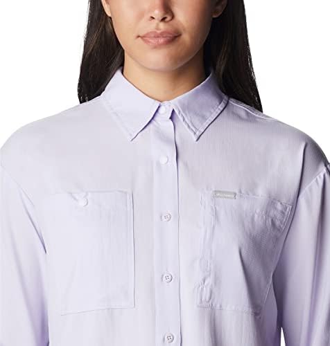 Колумбија Комплетна кошула со долг ракав за сребрени гребени