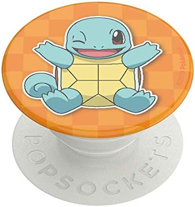 PopSockets: Popgrip со заменлив врв за телефони и таблети-Pokemon-Squirtle & PopGrip со заменлив врв за телефони и таблети-Покемон-Пикачу